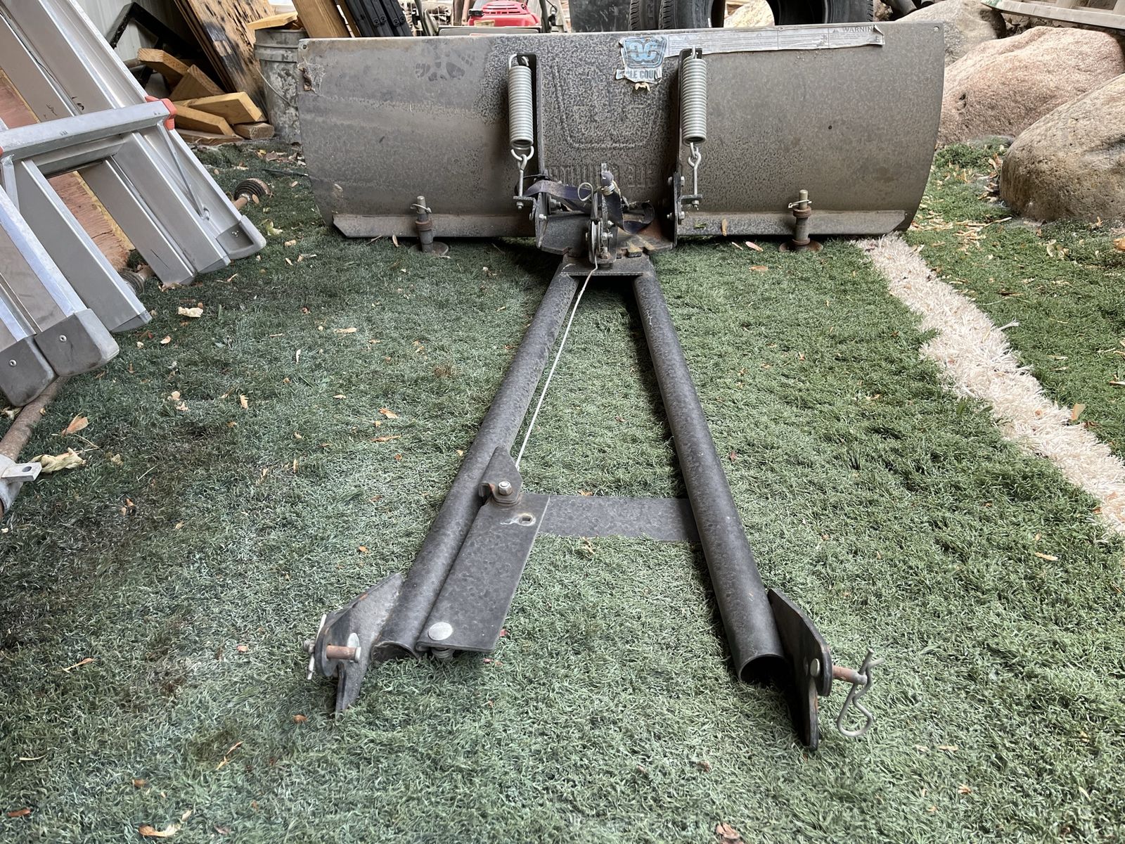 Heavy-Duty ATV Snow Plow 48-Inch Blade - Used