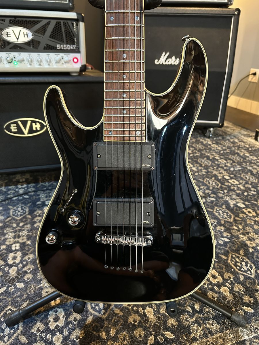 Left-Handed Schecter Blackjack C-7