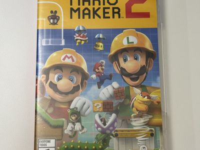 Nintendo Switch Game / Super Mario Maker 2 / Testd