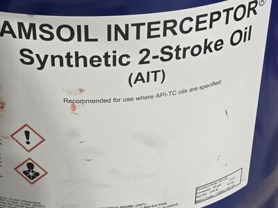 30 gallon drum of Amsoil