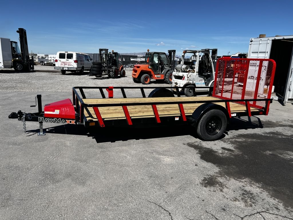 2026 RawMaxx 7x14 UTX Premium Channel Utility Trai