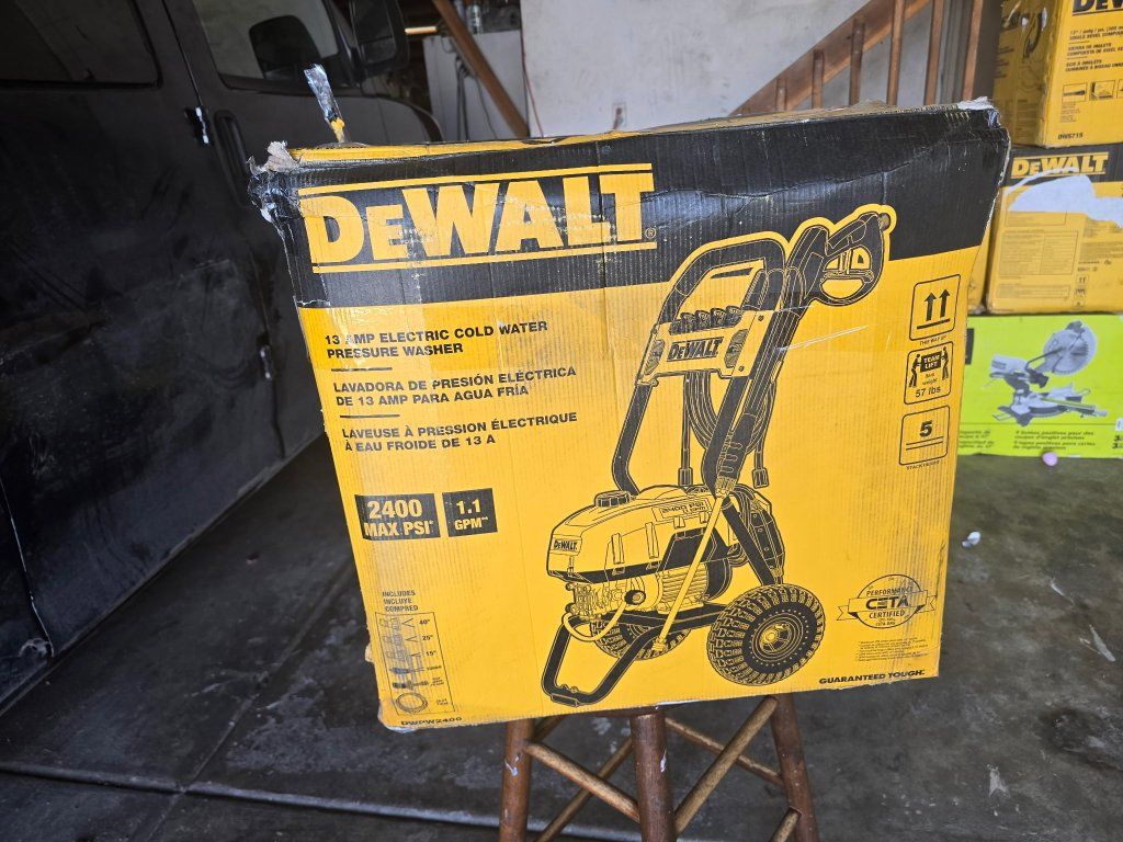 NEW DeWalt Pressure Washer inbox