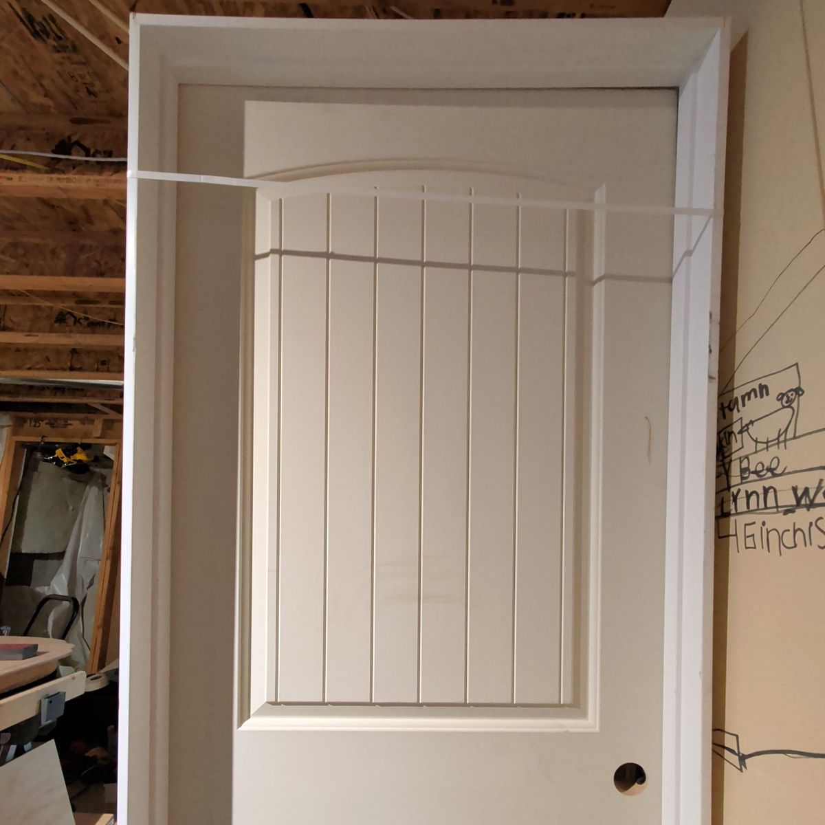 Farm House Style Door With Frame