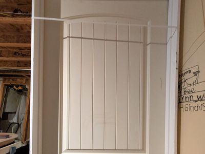 Farm House Style Door With Frame