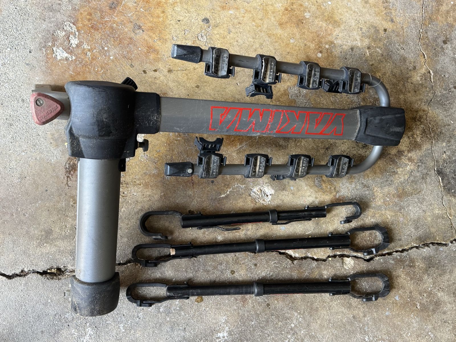 Yakima 4 Bike FullSwing Hitch Bike Rack