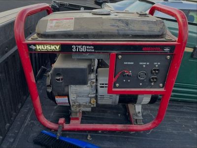 Husky 3750 Watt Generator – Great for Camping