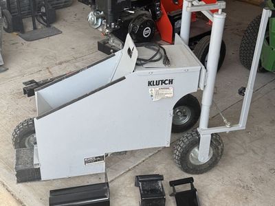 Klutch 11.7 HP Manual Concrete Mixer/Applicator - Used Industrial Equipment