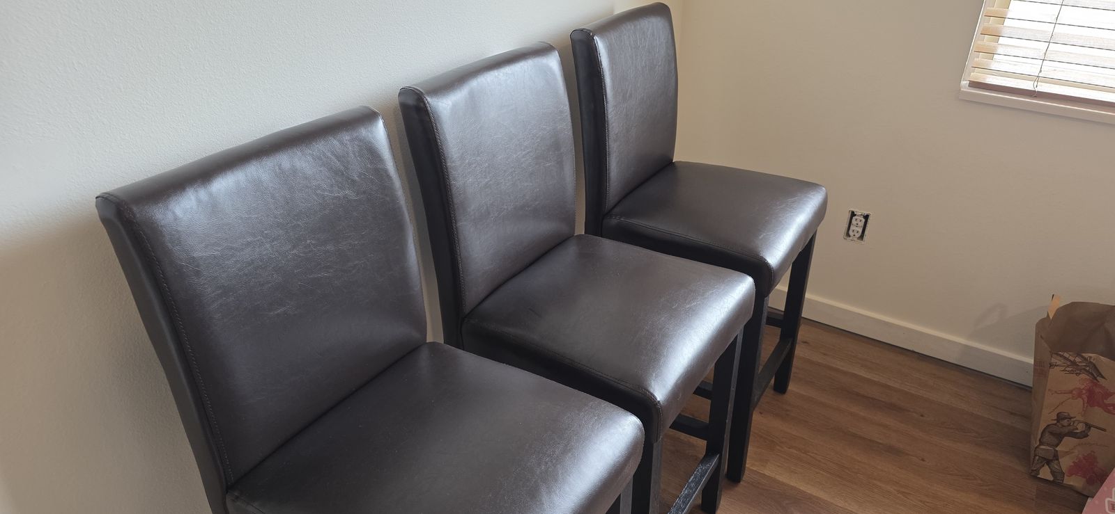 Counter Height Cushioned Stools