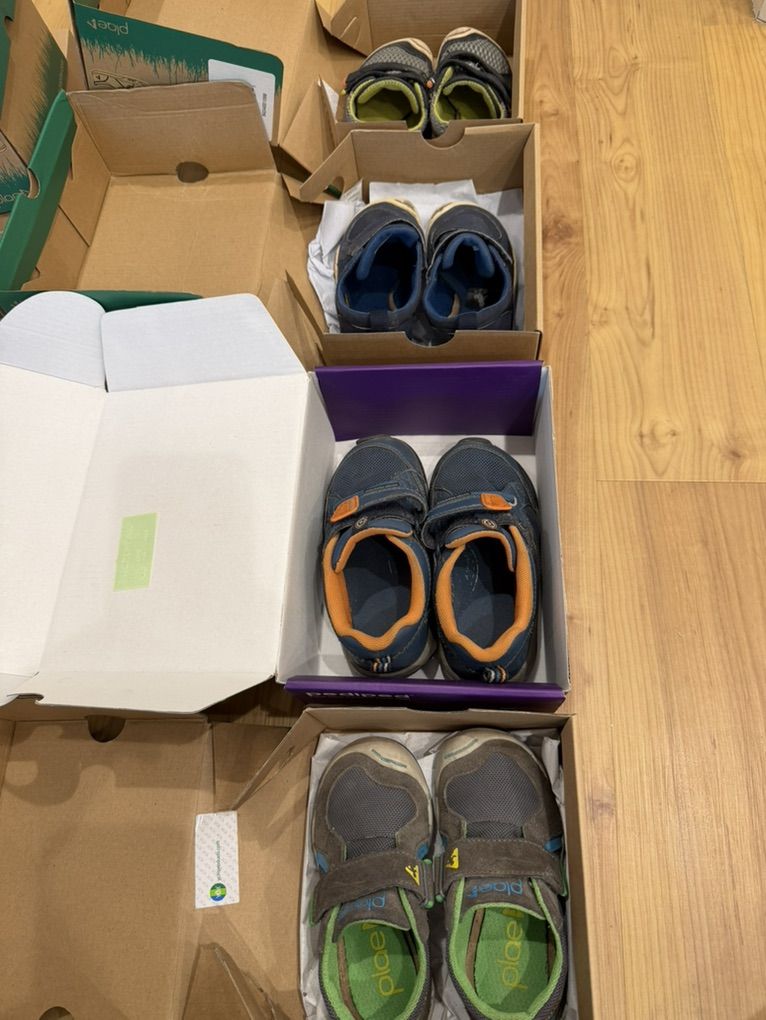 Little Kids Set Of Shoes- 4-pair Set