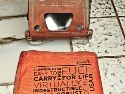 Emberlit Stainless Steel Wood Burning Stove - Lightweight & Portable Camping Stove
