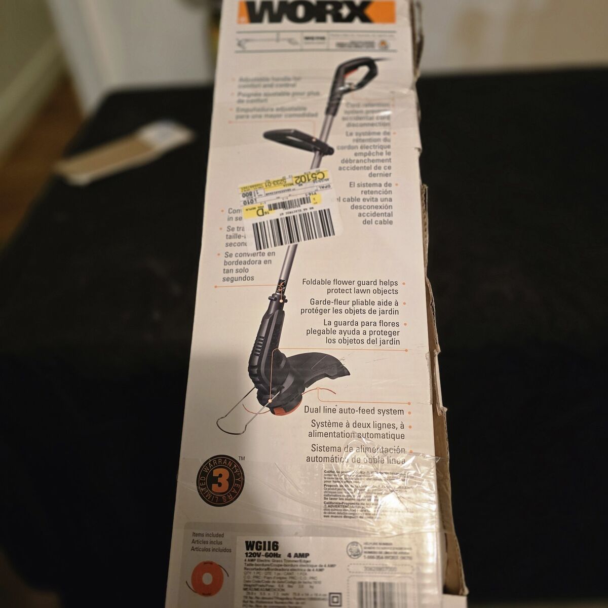 electric grass trimmer/edger