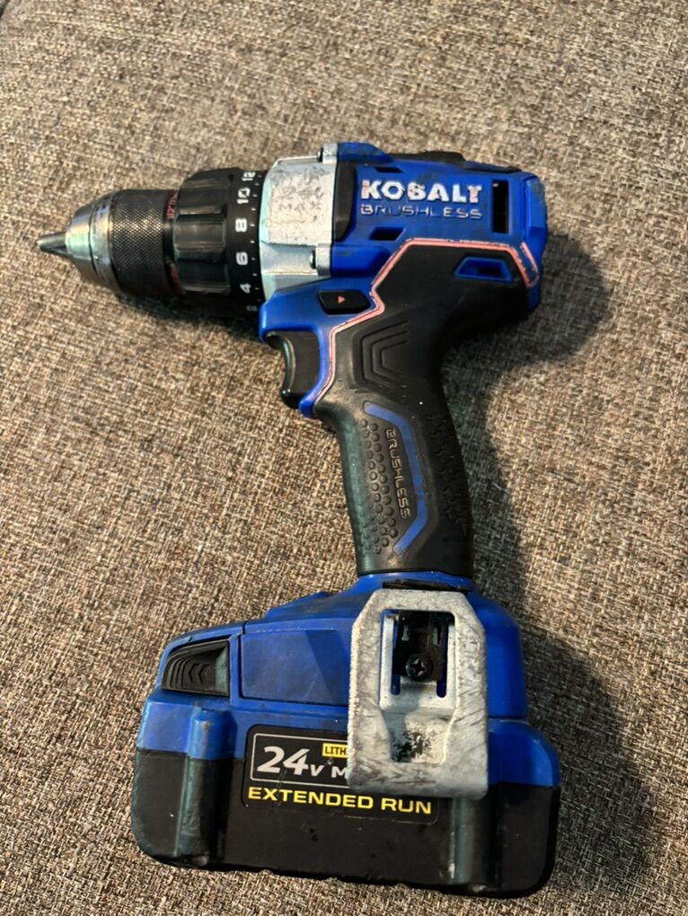 Good Working Kobalt Hammer Drill With 4ah Battery