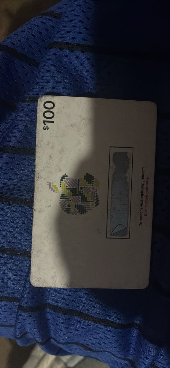 Apple gift card (100)