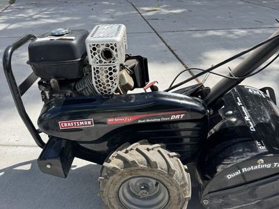 Craftsman rear tine tiller