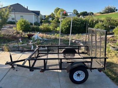 8' trailer with brand new spare tire