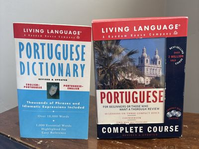 Living Language Portuguese Complete Course & Dictionary Set - Basic-Intermediate Language Learning