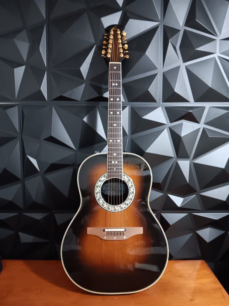 Ovation 1656 Legend 12-String Acoustic Electric With Strap & Hard Case included. Excellent Conditions! inf 702 3558824