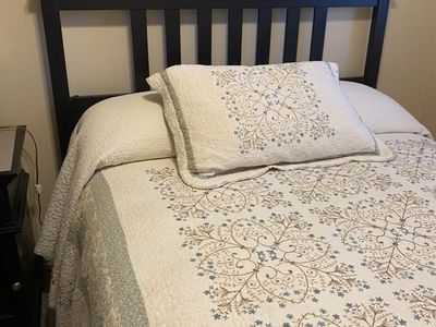 Headboard, Footboard And End Table