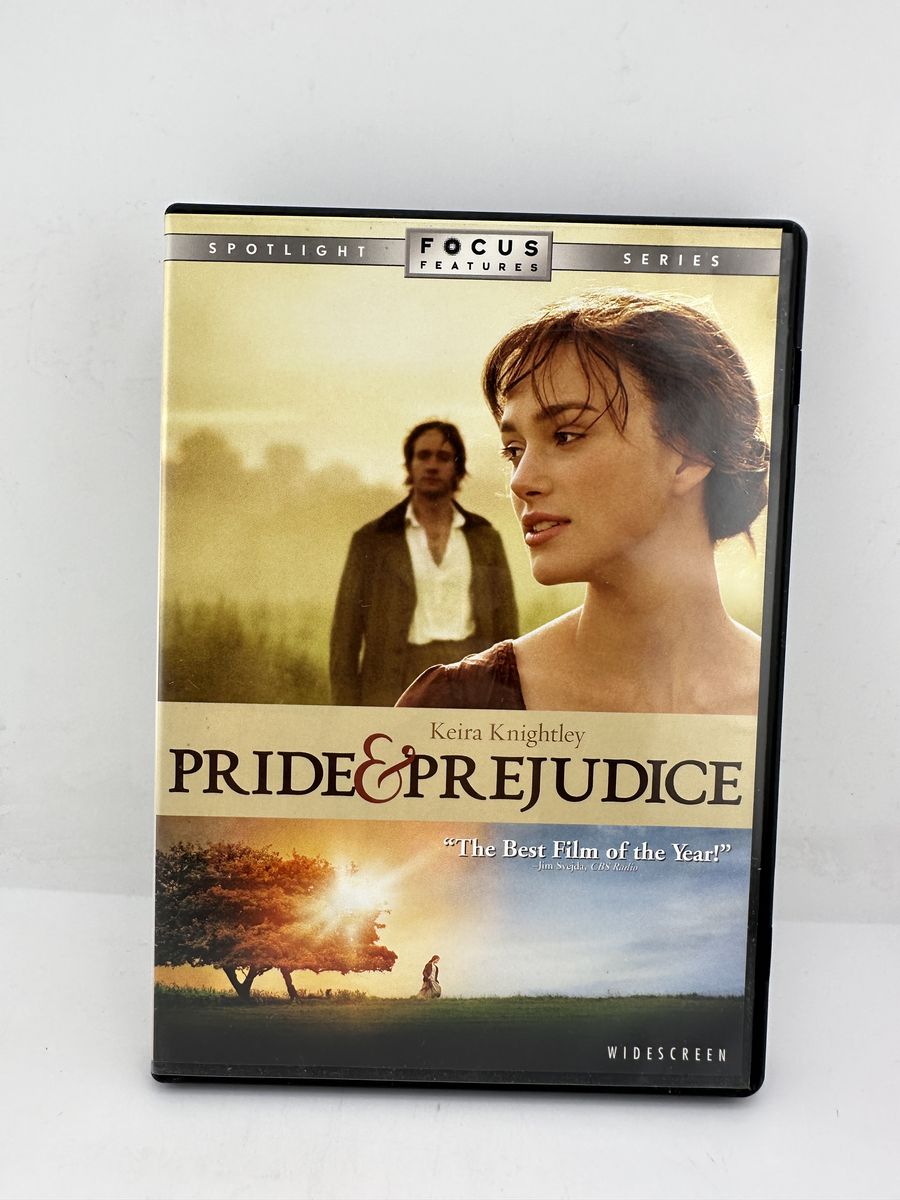 Pride & Prejudice DVD Widescreen Keira Knightley 2005 Romance Film