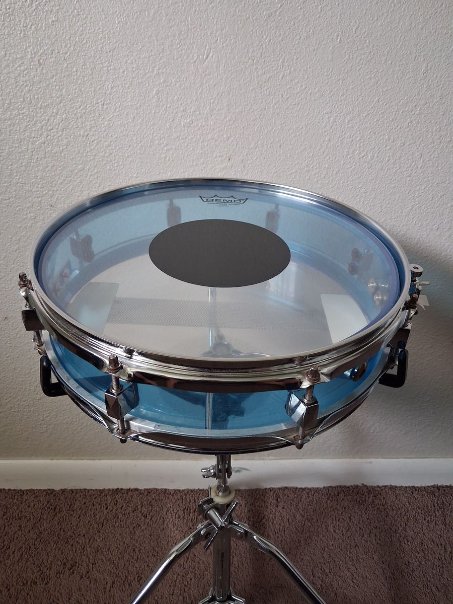 Vintage 14in acrylic piccolo snare drum