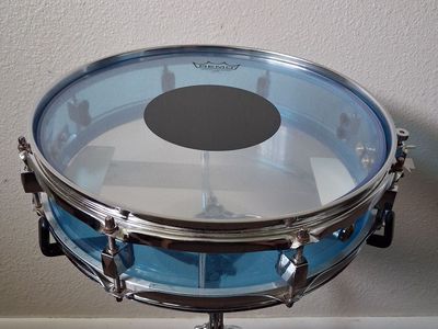 Vintage 14in acrylic piccolo snare drum