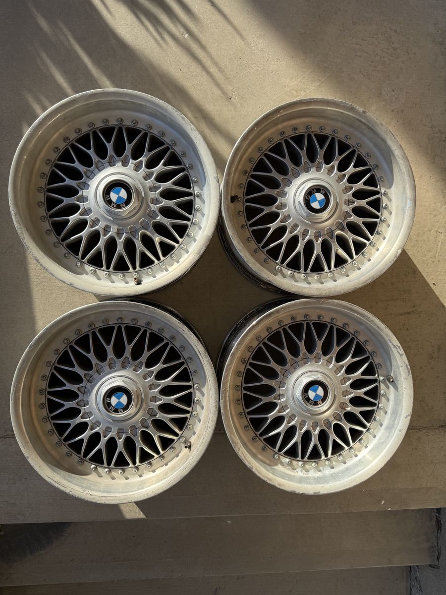 BMW 17x8 BBS Style 5 OEM Wheels E39