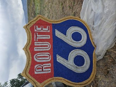 Signs, Large Outside, Lights up, Route 66, Cat