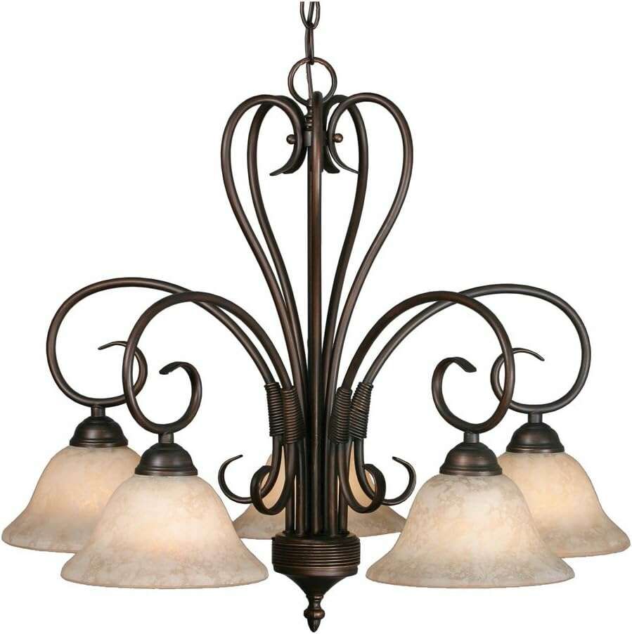 Golden Lighting Homestead Chandelier or Over-the Table Light