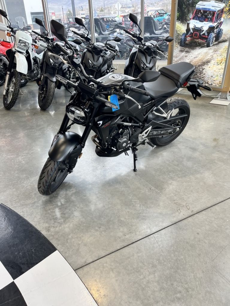 2025 HONDA CB300R Matte Black Metallic - H01519-C
