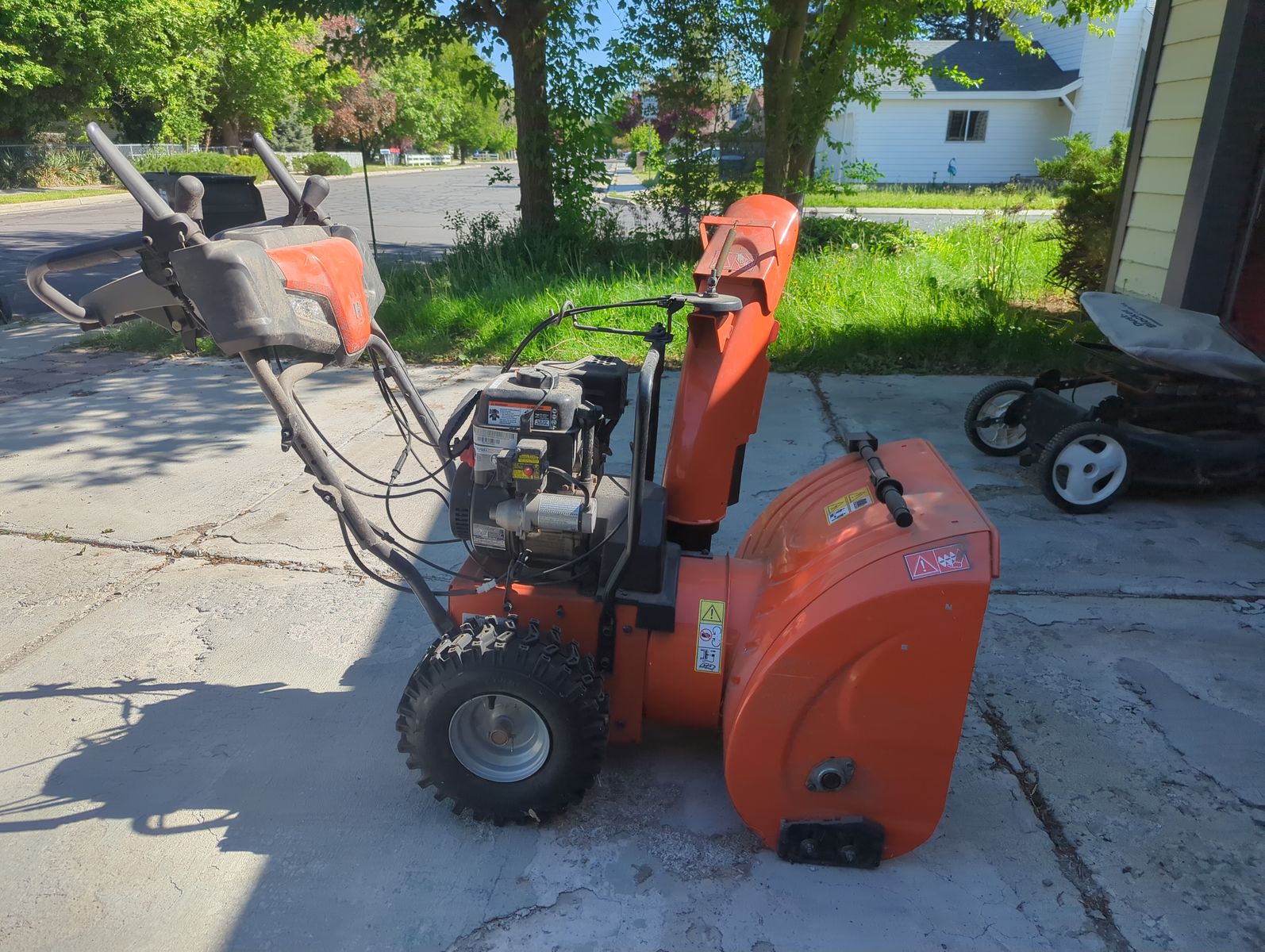 Snow Blower $200 or best offer. Must be gone by 6/30/2026