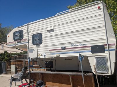 Four-Season Ready! Shadow Cruiser Slide-In Truck Camper (Solar, Inverter, Full Kitchen)