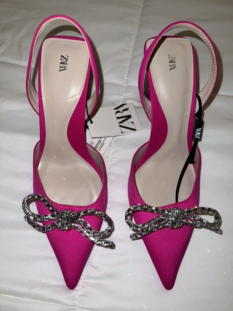 Zara Heels Pink New