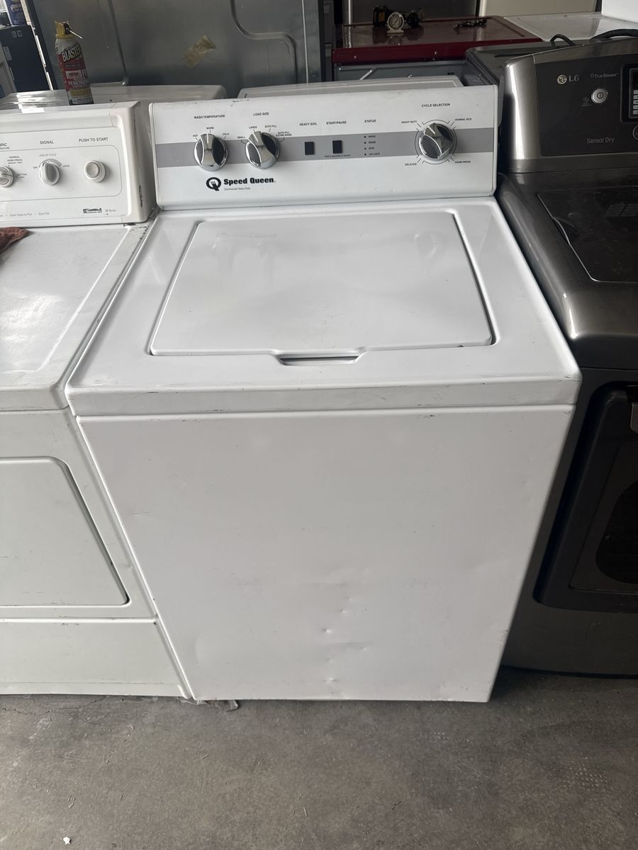 Speed Queen Commercial Heavy Duty Top Load Washer White AWN43RSN116TW02