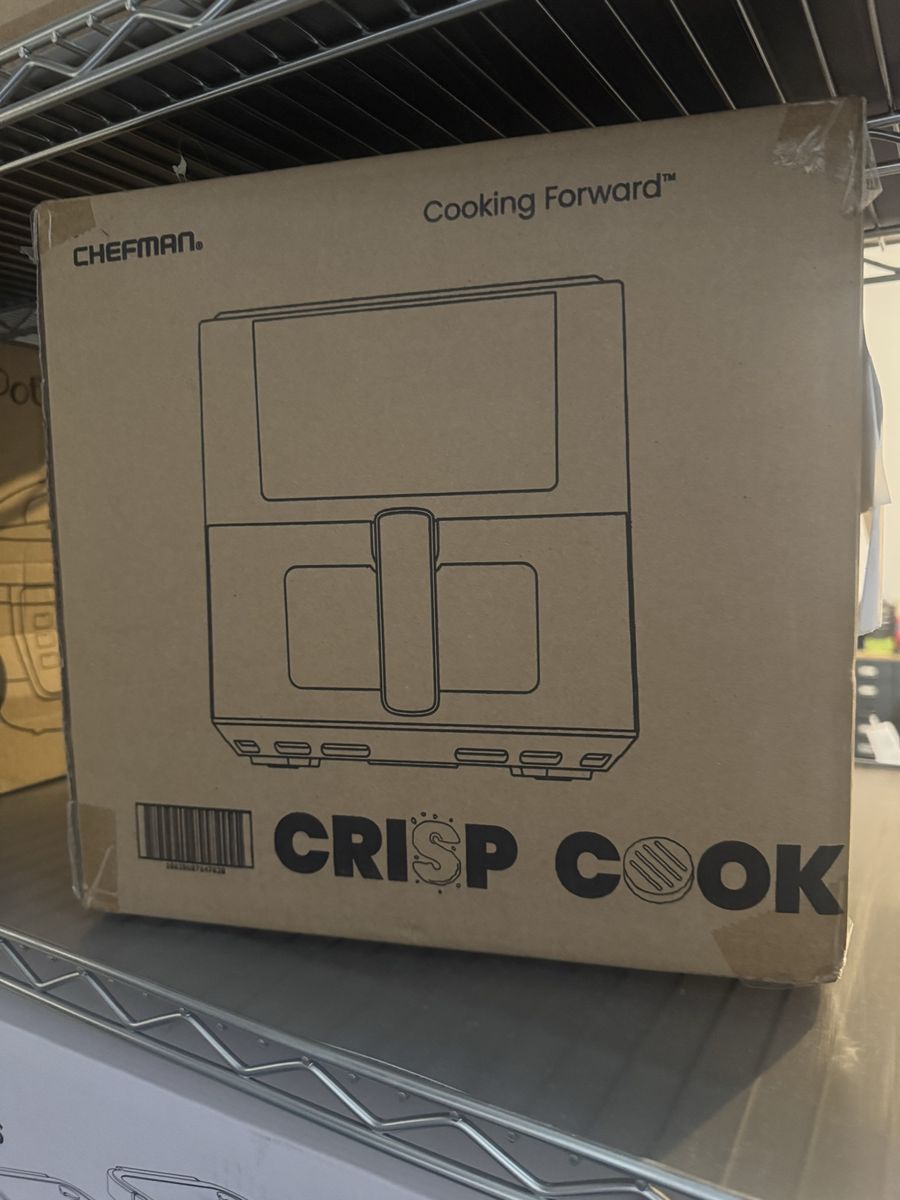 Chefman Crisp Cook Digital Air Fryer - Brand New in Box