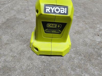 Ryobi P743 ONE+ 18V USB Power Source Adaptor Charger