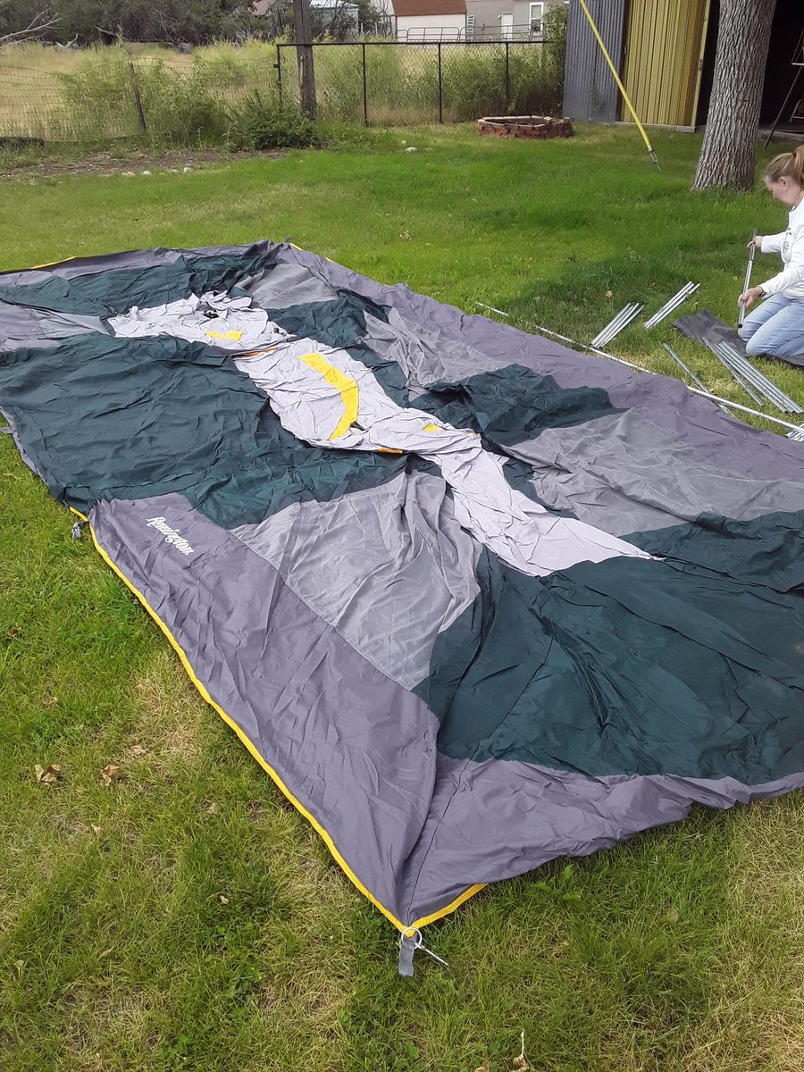 Tent 3 Room 9X21 Camping Tent