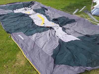 Tent 3 Room 9X21 Camping Tent