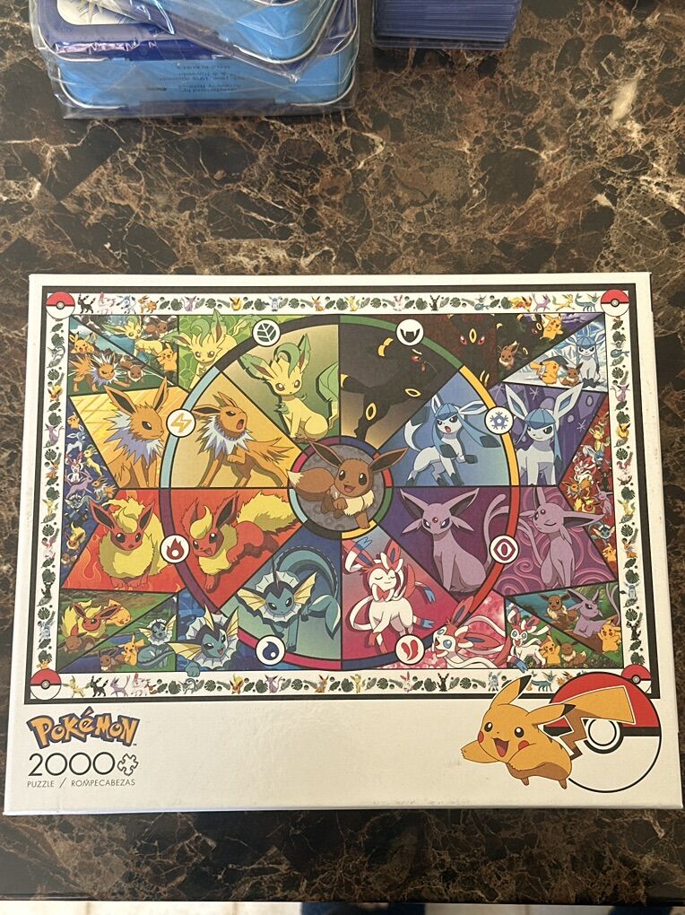 Pokemon 2000 piece, sealed Jigsaw Puzzle
