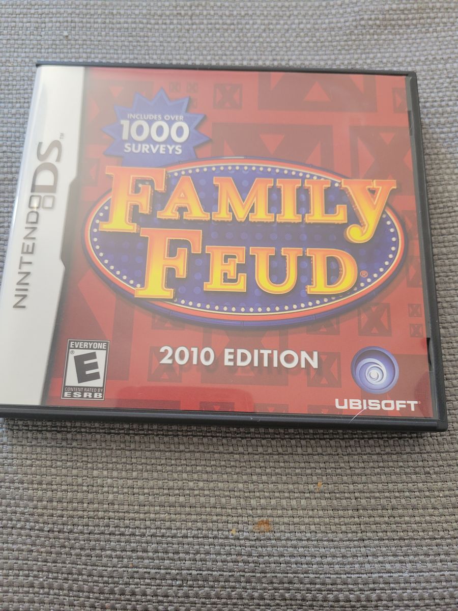 2010 Family Feud Nintendo DS game
