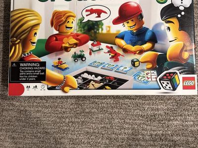 LEGO Creationary Board Game - Build & Guess Family Fun, Ages 7+