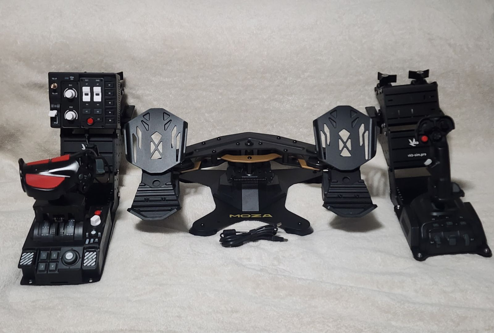 Flight SIM HOTAS and Pedals