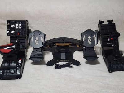 Flight SIM HOTAS and Pedals