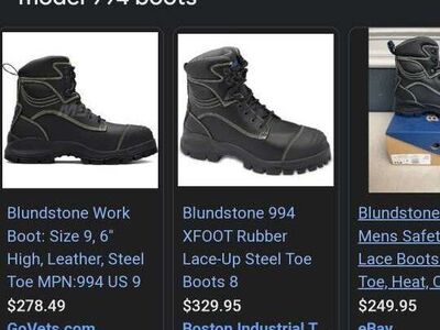 Work SAFETY Boots by BLUNDSTONE High Quality Folks