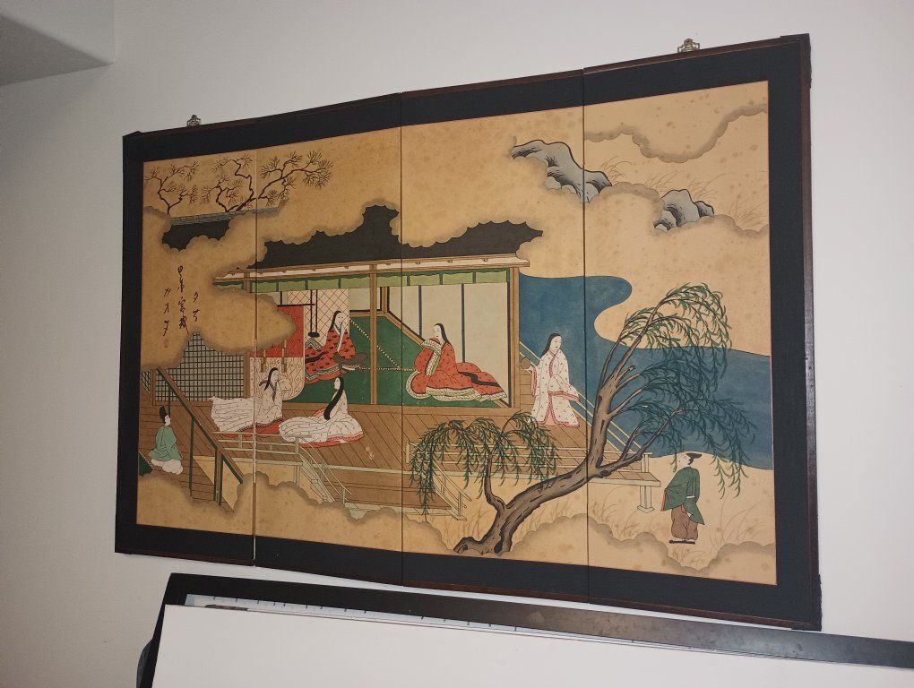 19th century art work rare