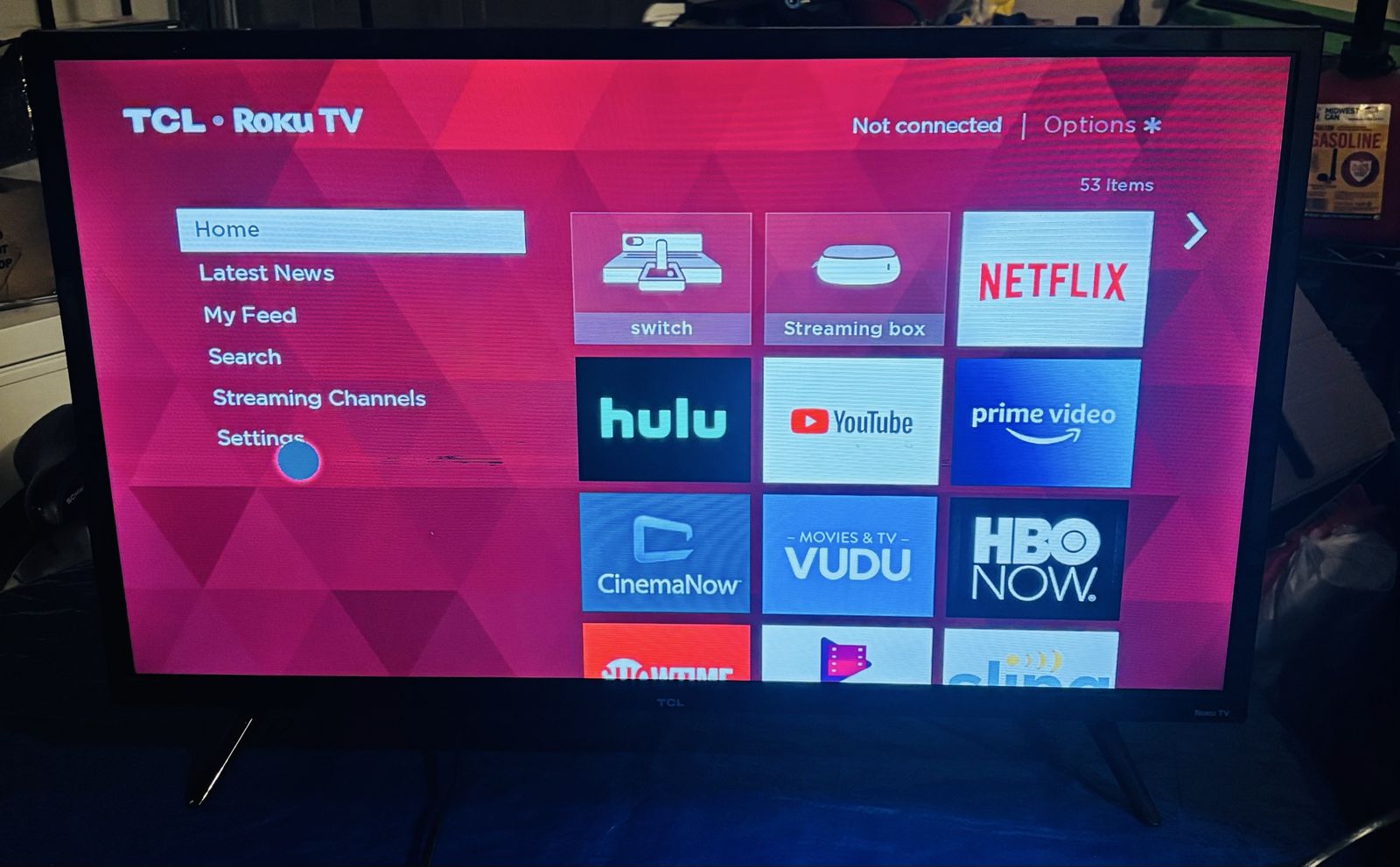 TCL Roku TV - Smart LED HD Television - Integrated Streaming Apps model 32S321