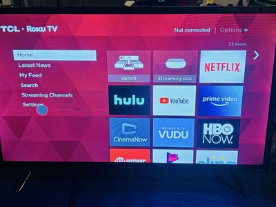 TCL Roku TV - Smart LED HD Television - Integrated Streaming Apps model 32S321
