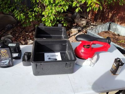Rockford 10" cordless orbital buffer polisher waxer wax