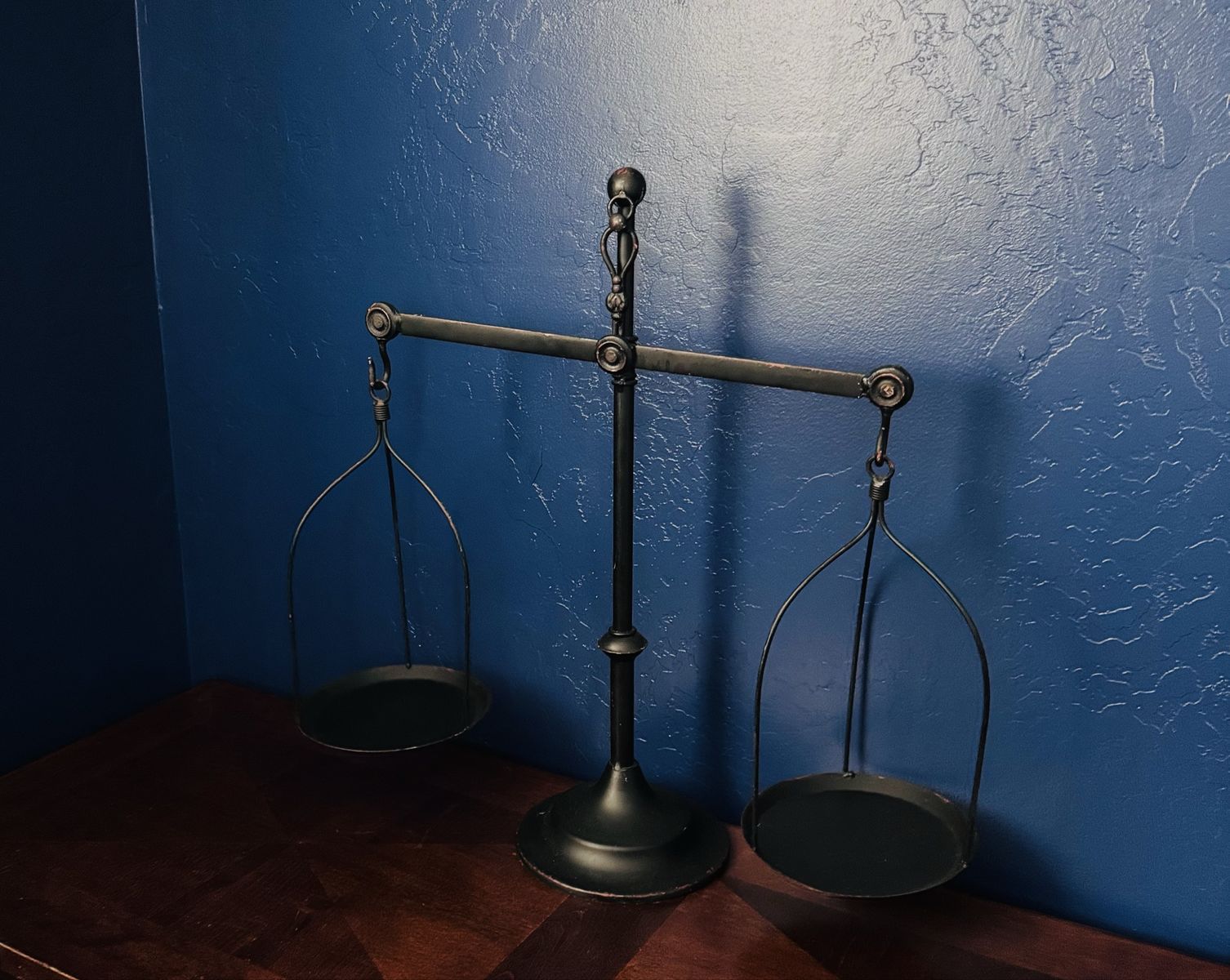 Vintage Dark Academia Libra Justice Balance Scale