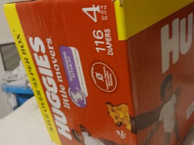 Huggies little movers diapers