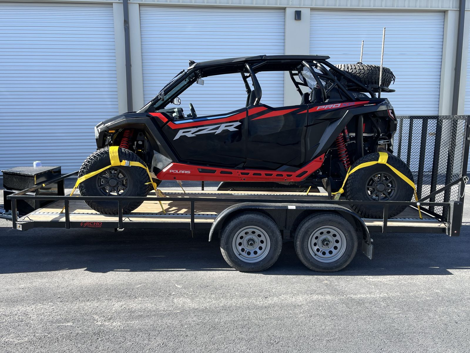 Vehicle Tie Downs with E Track connectors